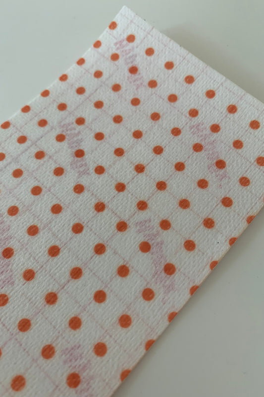 Orange Dots Tubie Tape