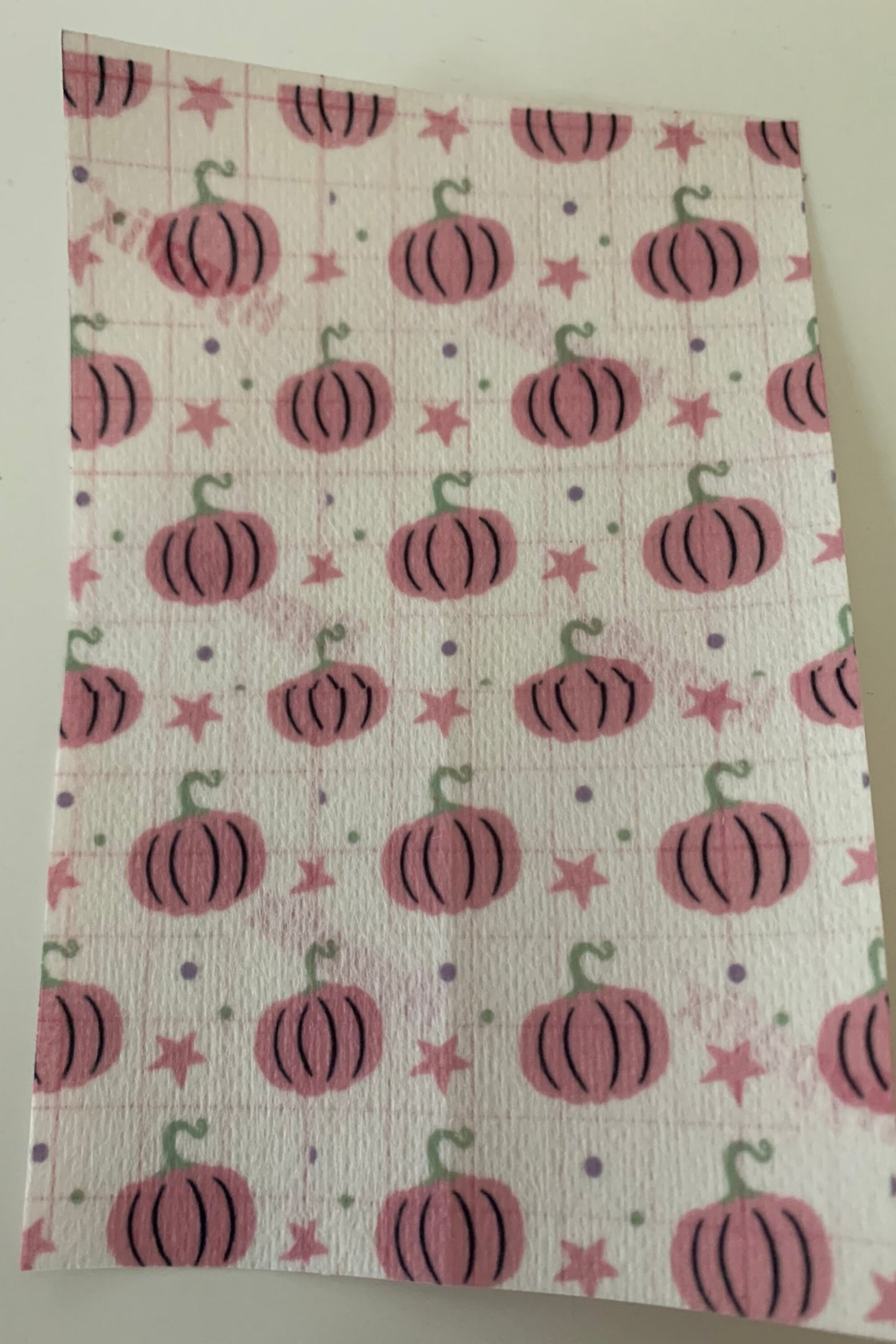 Pink Halloween Pumpkin Tubie Tape