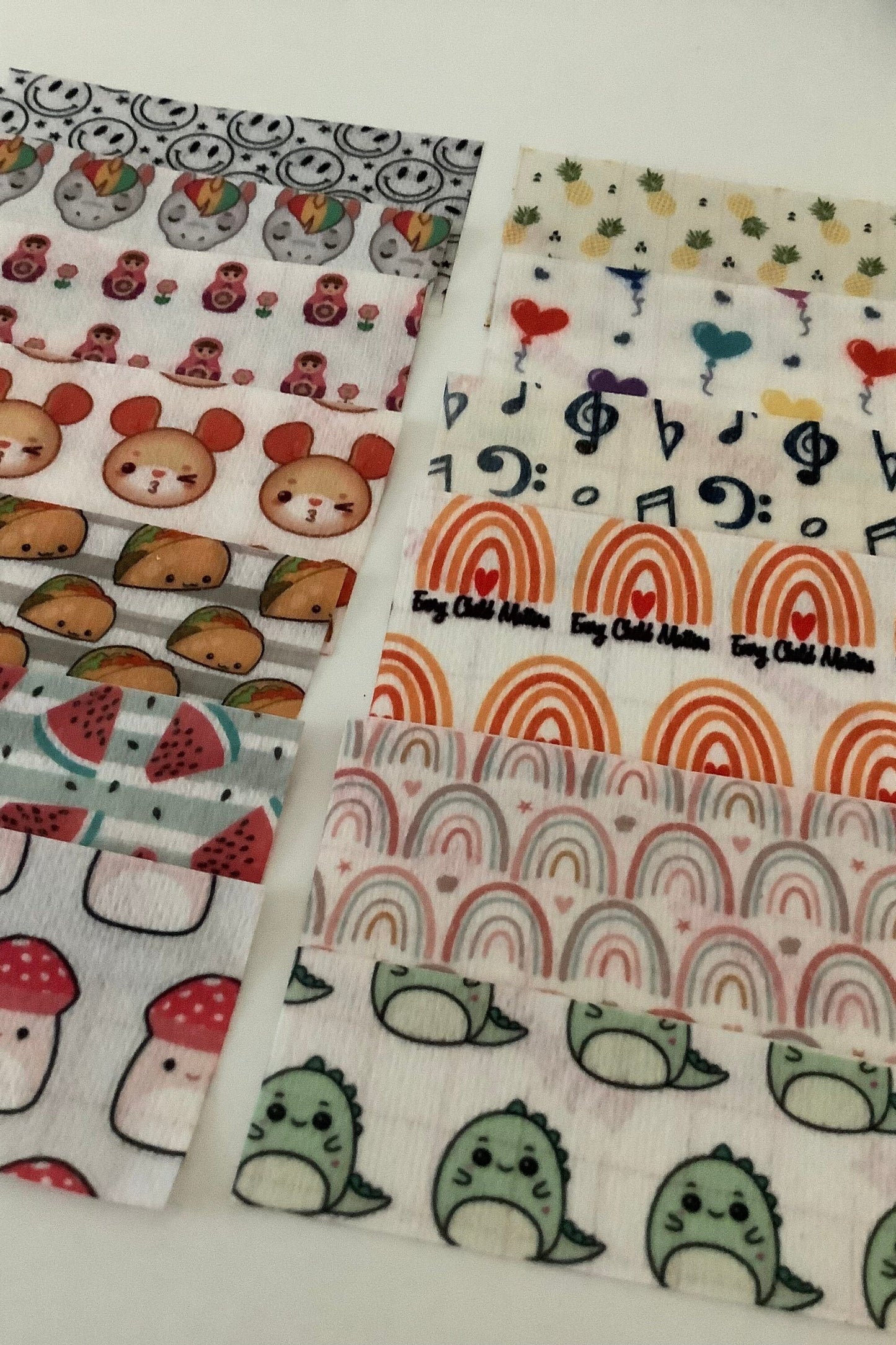 Sample Pack Assorted Tubie Tape
