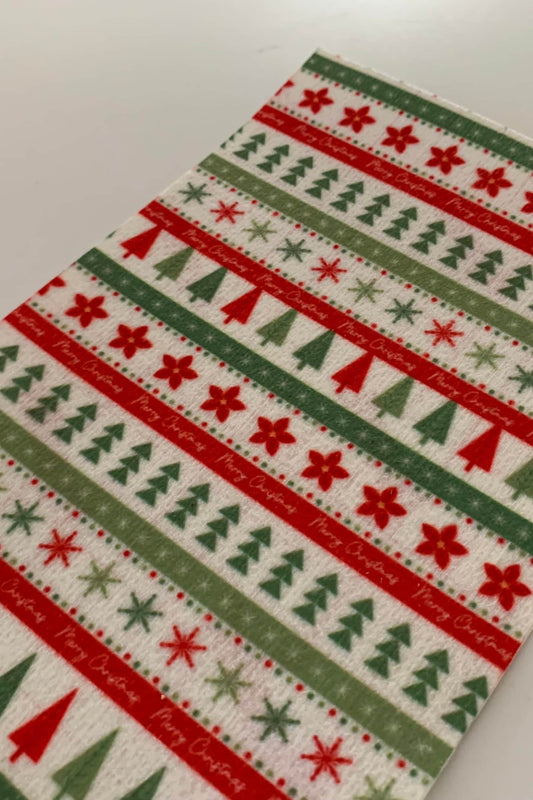 Christmas Trees and Stars Tubie Tape