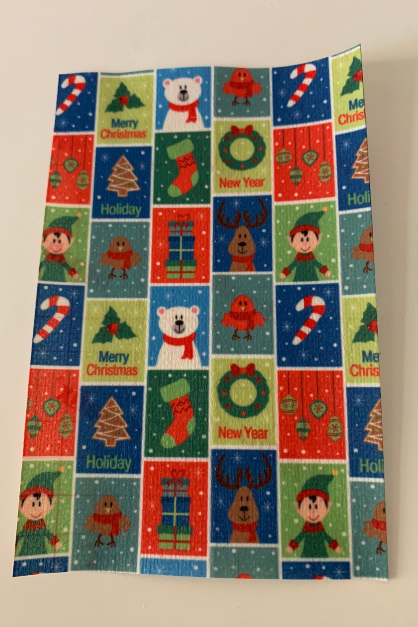 Christmas Stamps Tubie Tape