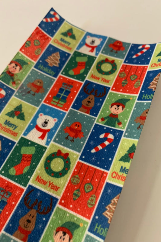 Christmas Stamps Tubie Tape