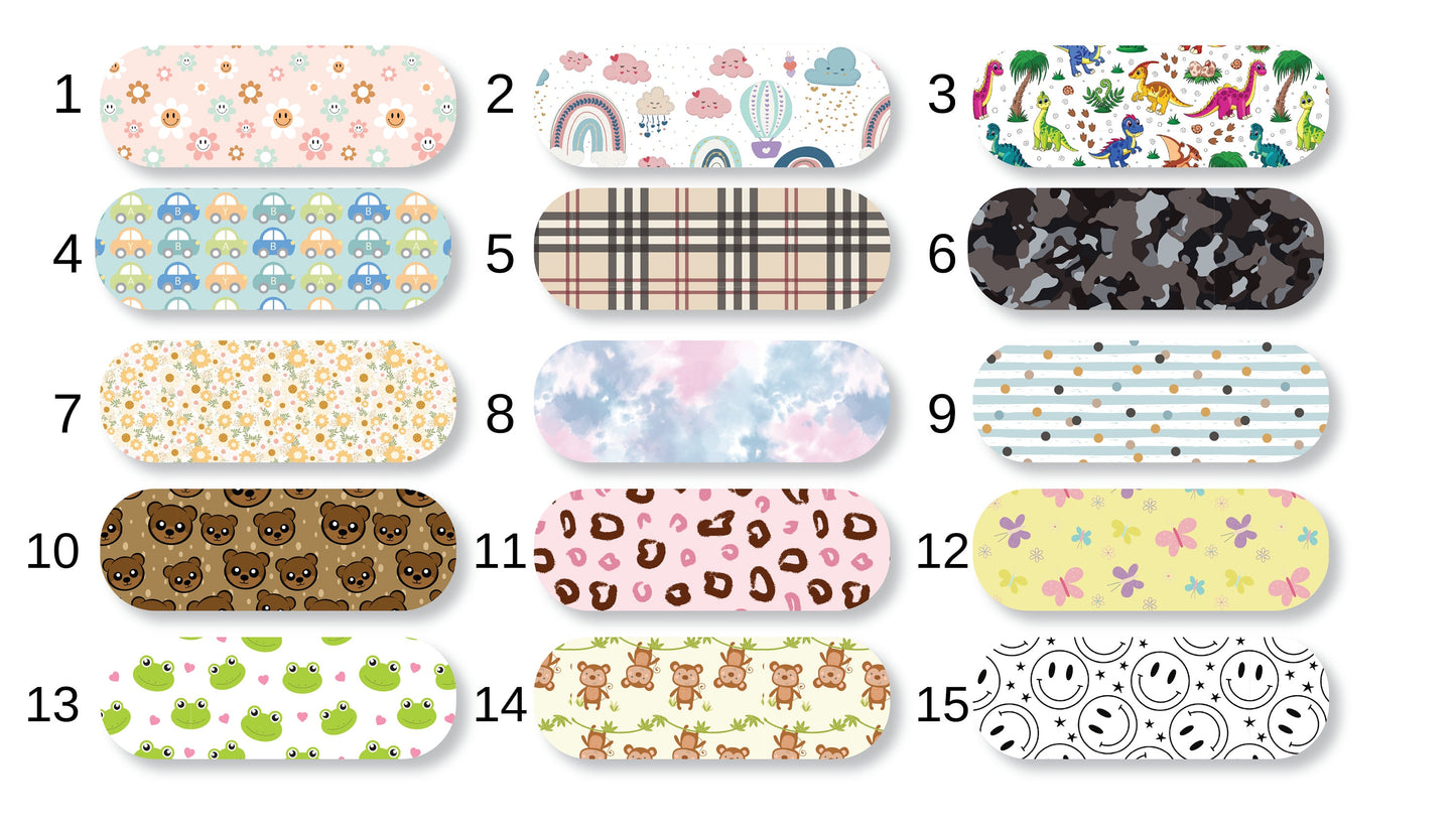Autumn Flowers Infinity or Kangaroo Joey Feeding Pump Decal