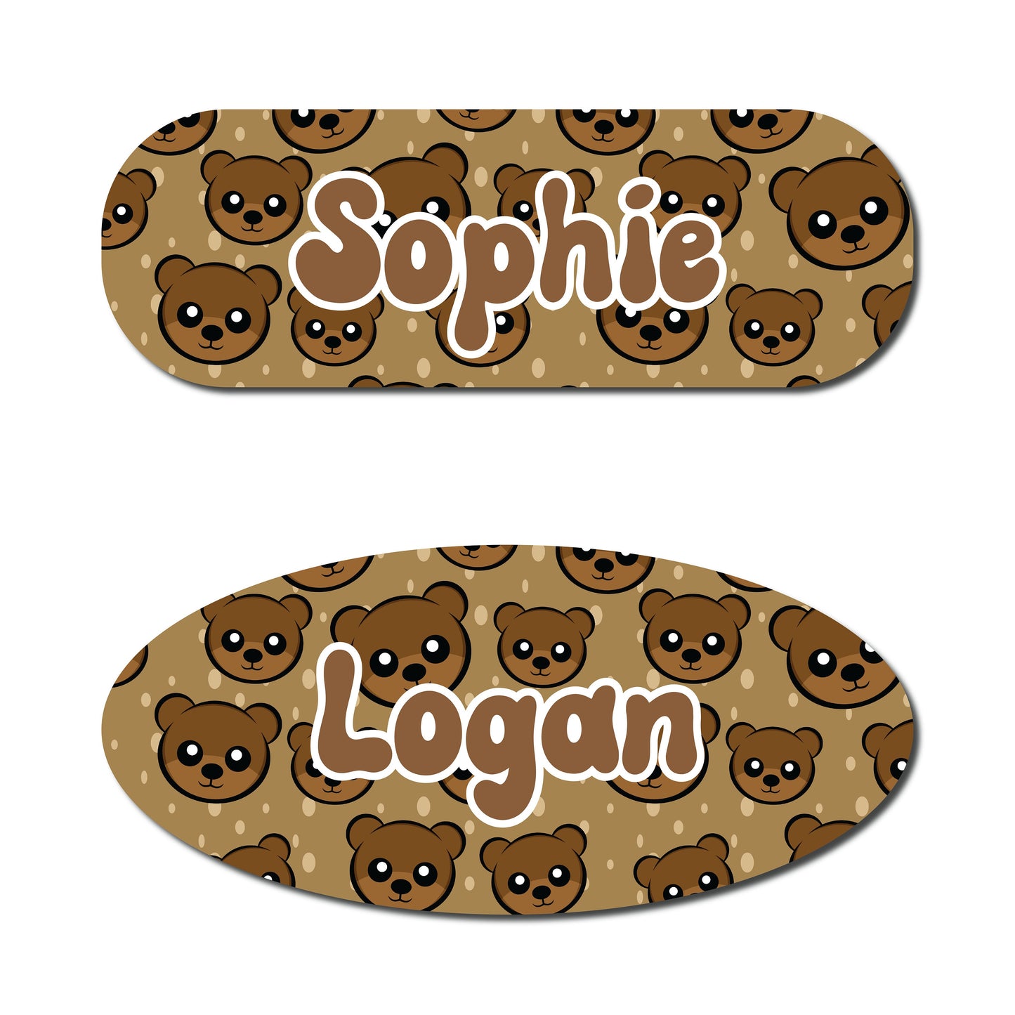 Cute Bears Infinity or Kangaroo Joey Feeding Pump Decal