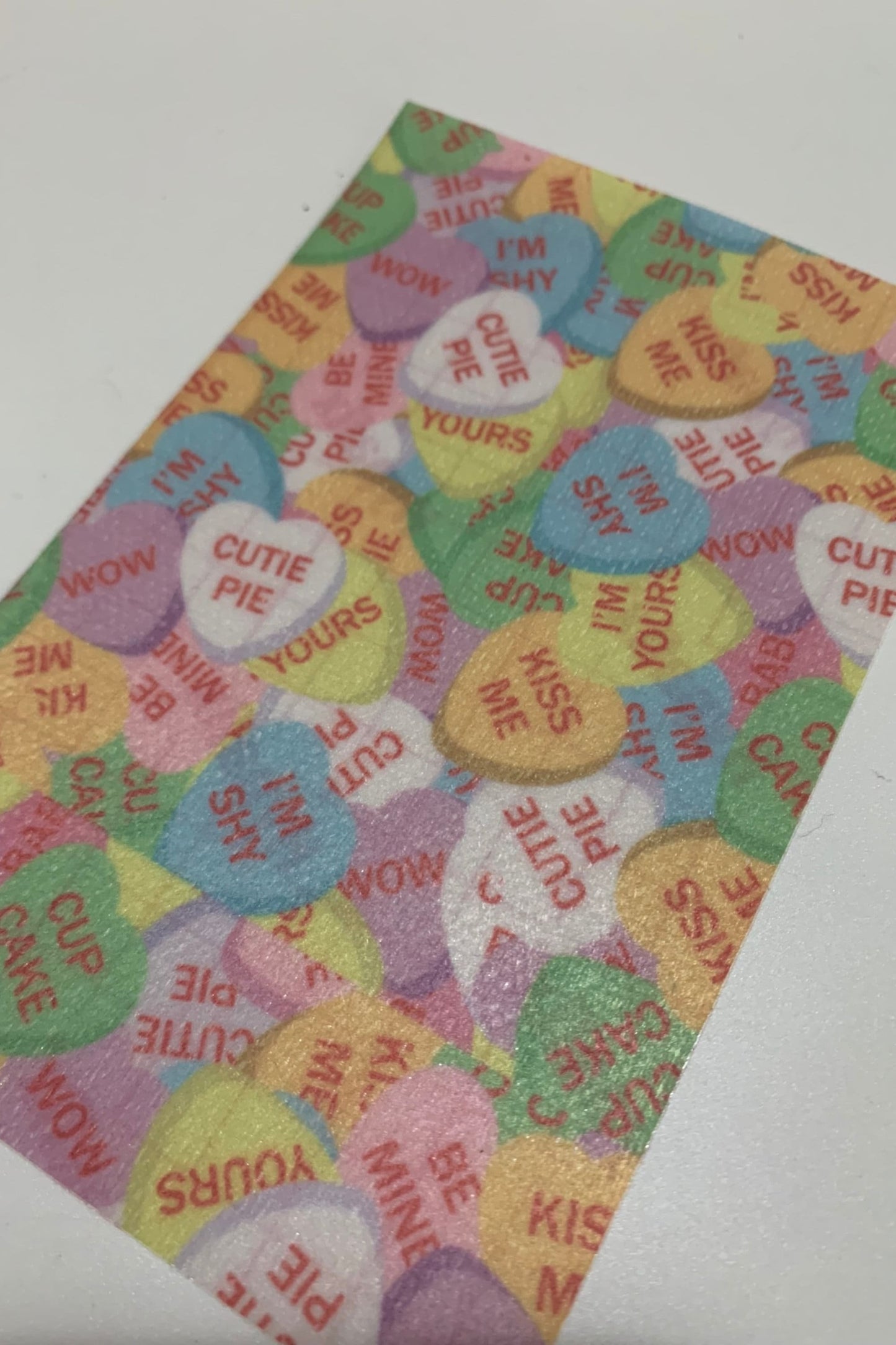 Candy Hearts Tubie Tape