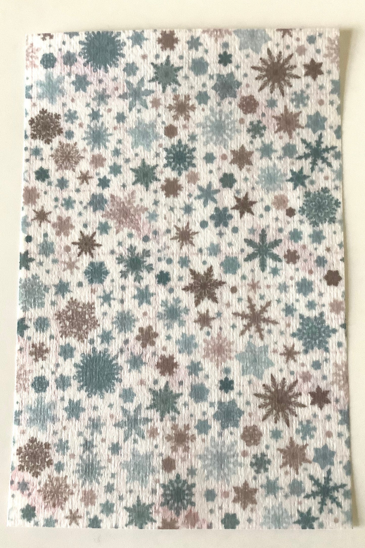 Snowflakes Blue Tubie Tape