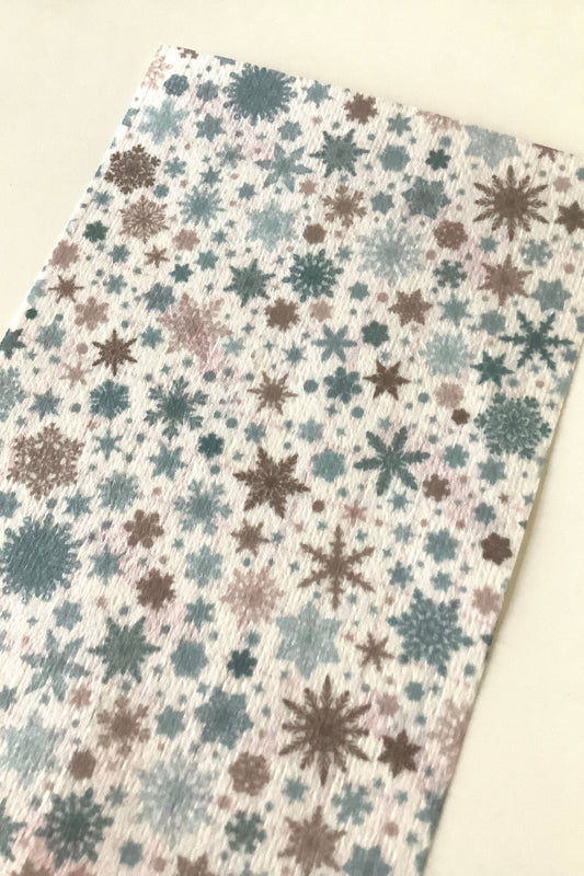 Snowflakes Blue Tubie Tape
