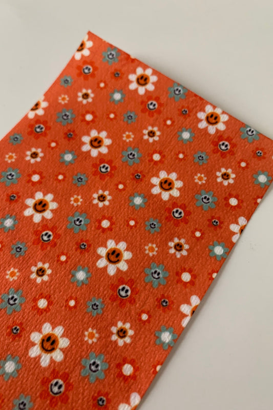 Orange Retro Smiley Face Tape for Feeding Tubes, Oxygen, Medical devices NG tube, Peg, TPN, NJ tube, tube feeding medical tape