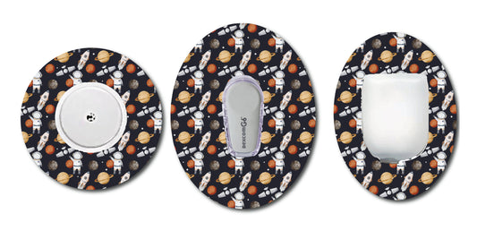 Outerspace CGM patch for Freestyle LIbre, Dexcom, Omnipod Continuous Glucose Monitor patches and stickers