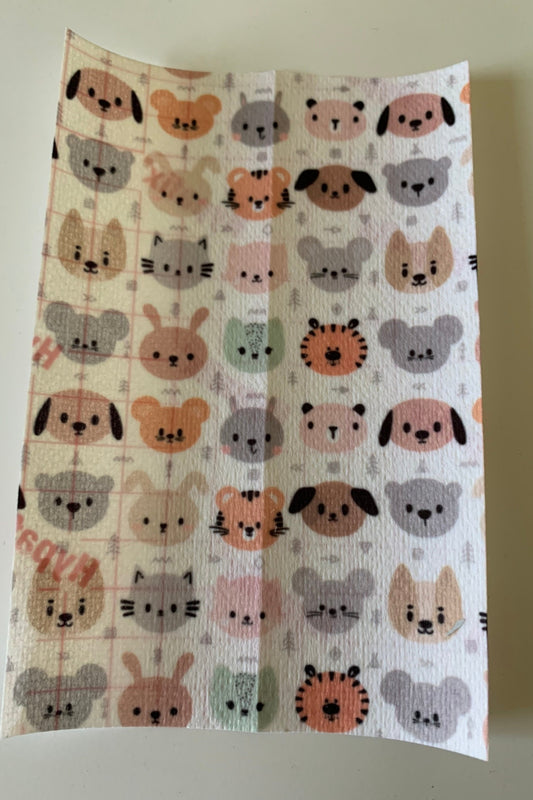 Animal Faces Tubie Tape