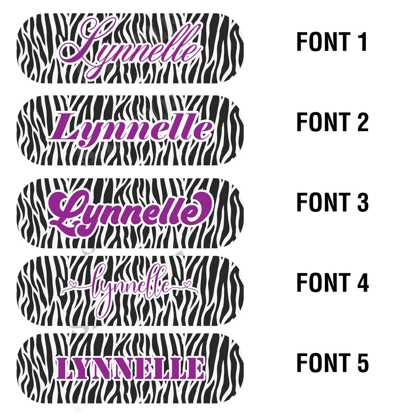 Zebra StripesInfinity or Kangaroo Joey Feeding Pump Decal