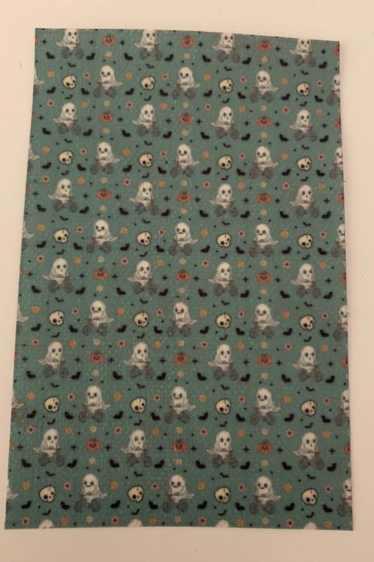 Ghosts on Blue Tubie Tape