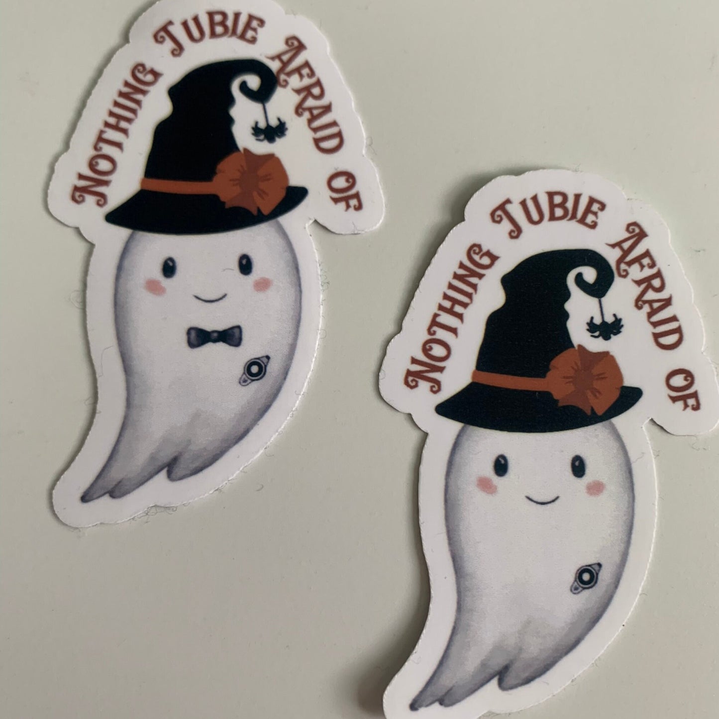Nothing Tubie Afraid Of Ghost Witch G-Tube Sticker