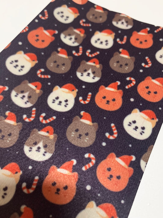 Cats with Santa Hats Tubie Tape