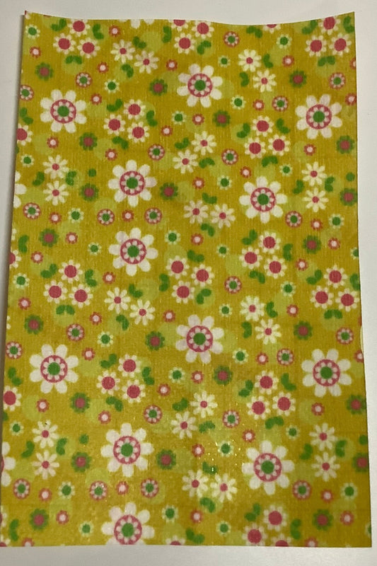 Bright Shasta Daisy Flowers MF5 Tubie Tape