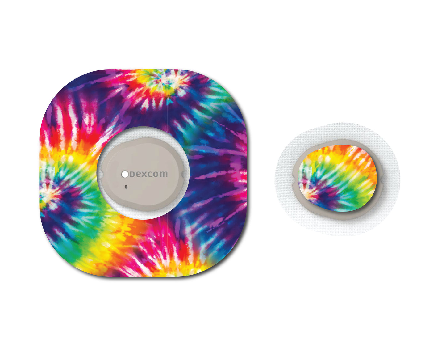 Tie Dye Continuous Glucose Monitor (CGM)  Set