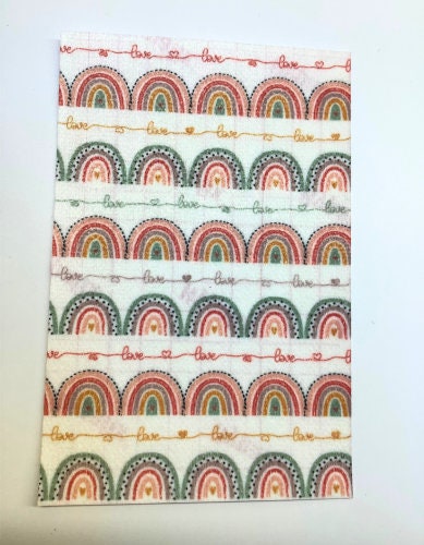 Boho Rainbow Love Tubie Tape