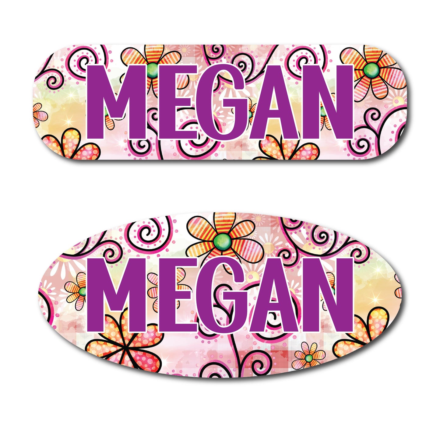 Doodle Floral Infinity or Kangaroo Joey Feeding Pump Decal