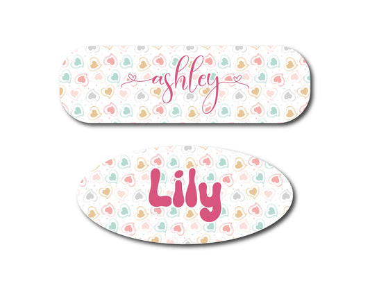 Pastel Hearts Infinity or Kangaroo Joey Feeding Pump Decal