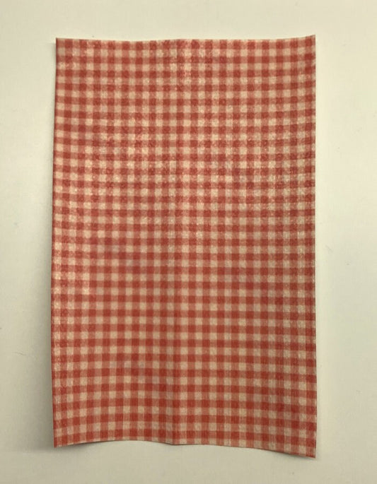Strawberry Coquette Gingham #2  Tubie Tape