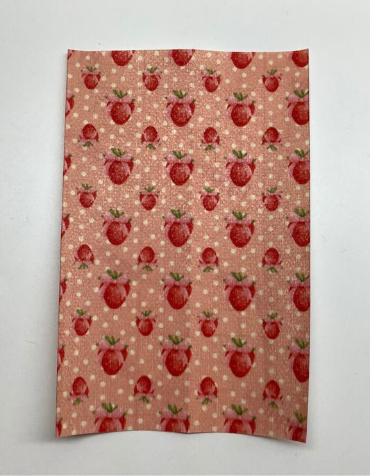 Strawberry Coquettes Berries and Dots Tubie Tape