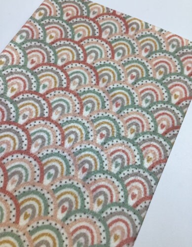 Boho Rainbow Hearts Tubie Tape