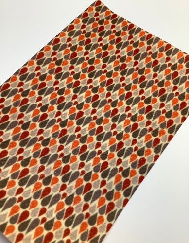 Masculine Orange Abstract Tubie Tape