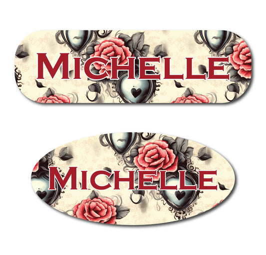 Gothic Floral Infinity or Kangaroo Joey Feeding Pump Decal