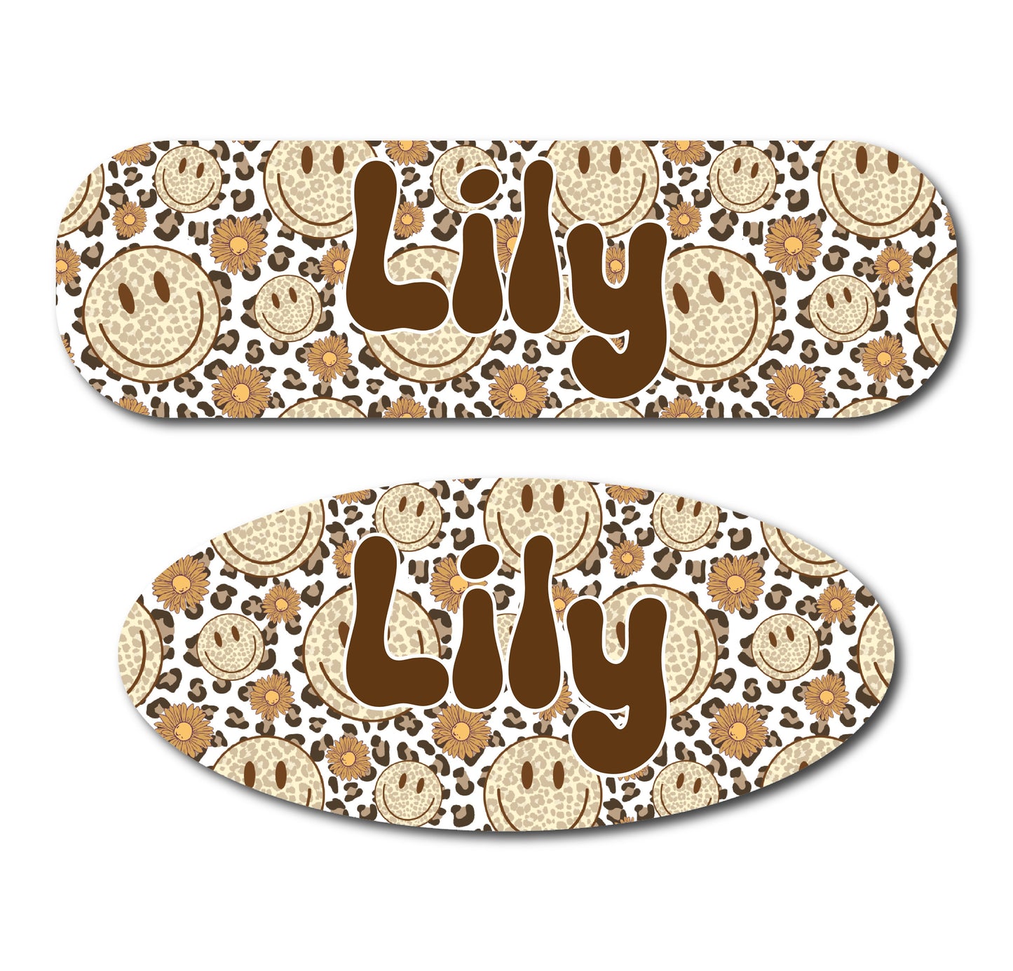 Leopard Cheetah Retro Smiles Infinity or Kangaroo Joey Feeding Pump Decal
