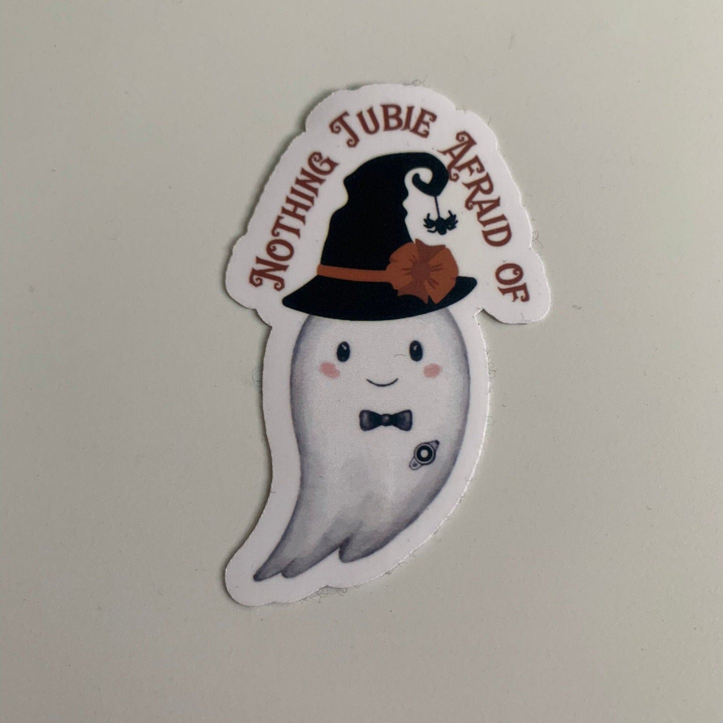 Nothing Tubie Afraid Of Ghost Witch G-Tube Sticker
