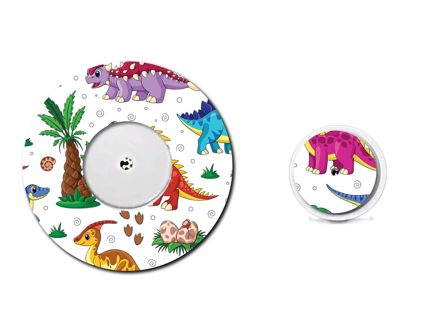 Colourful Dino Cgm Set