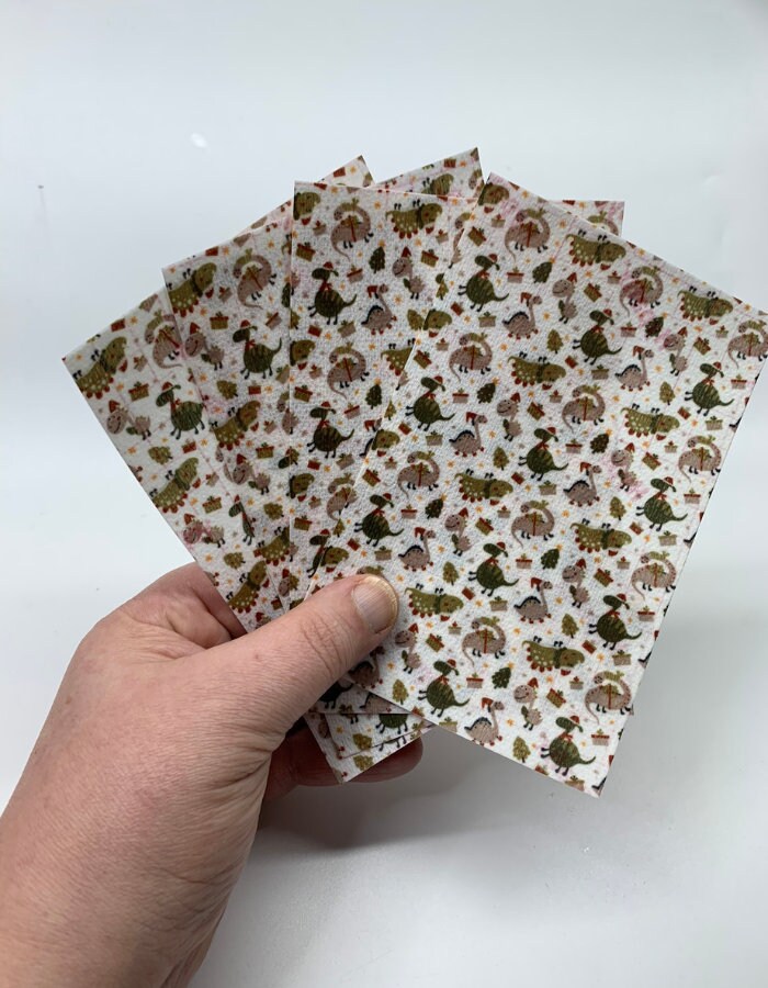 Christmas Dinosaurs Tubie Tape