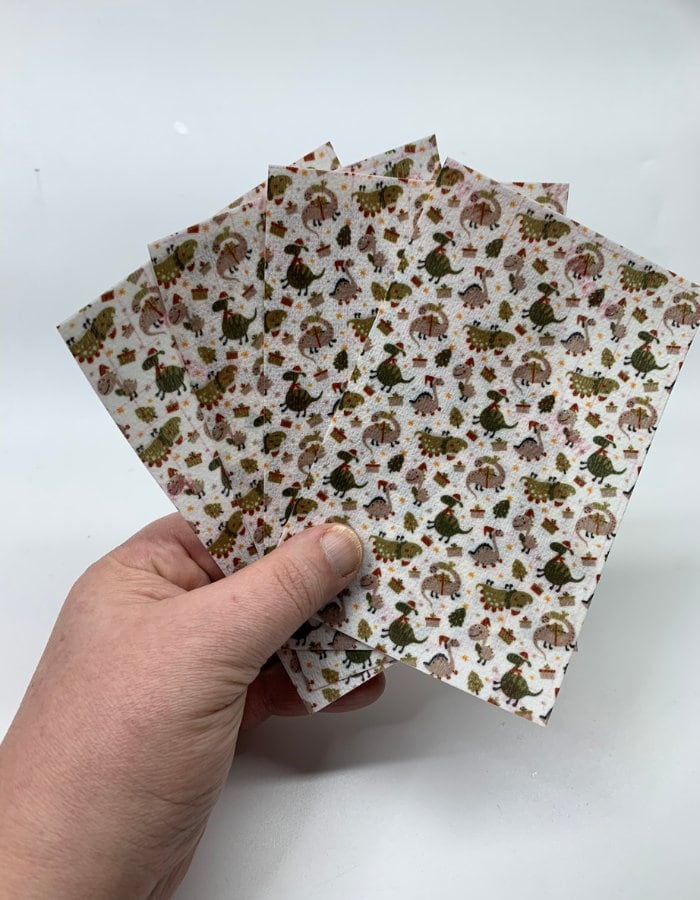 Christmas Dinosaurs Tubie Tape