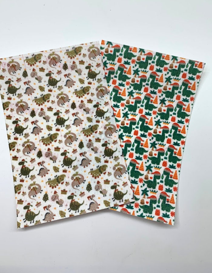 Christmas Dinosaurs Tubie Tape