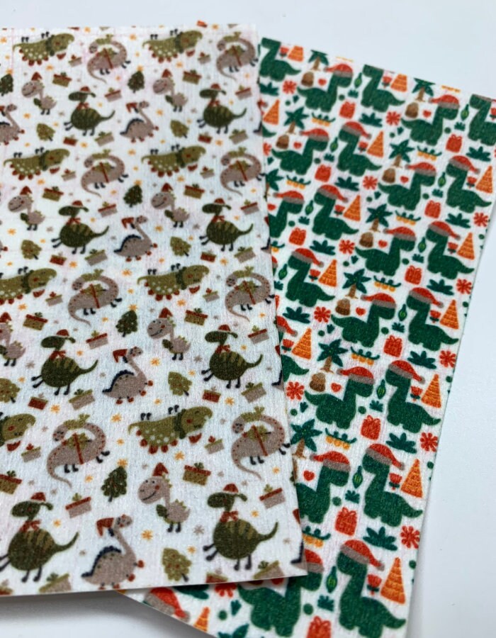 Christmas Dinosaurs Tubie Tape