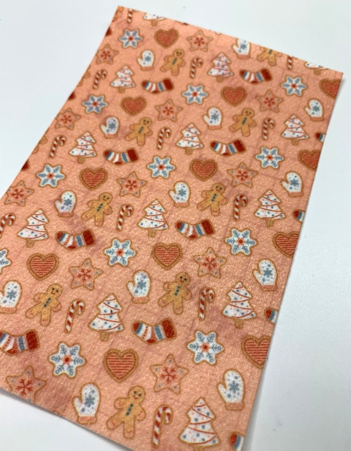 Pink Retro Christmas Tubie Tape