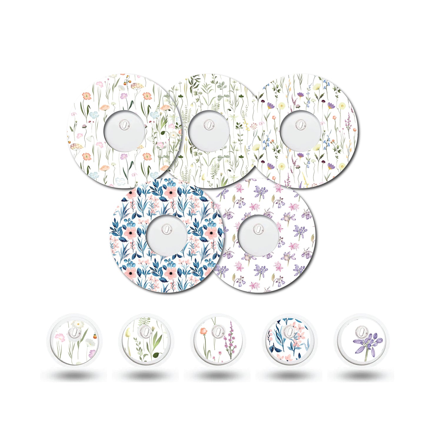 Wildflower Collection Bundle Freestyle Libre 3- Set of 5