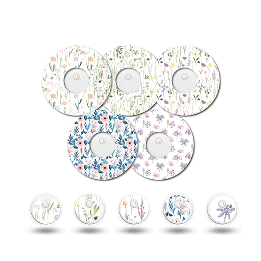 Wildflower Collection Bundle Freestyle Libre 3- Set of 5