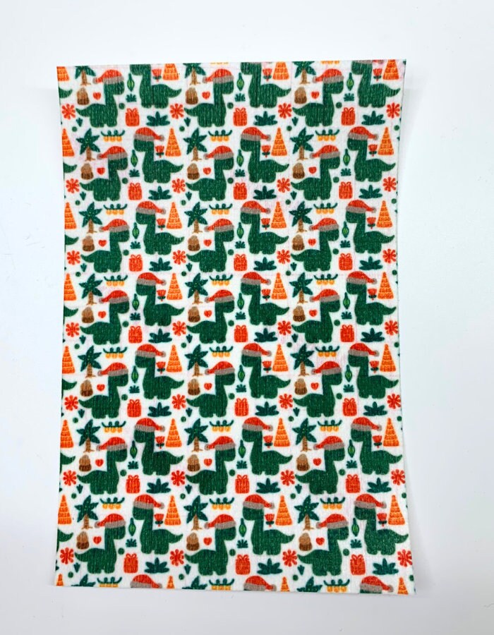 Christmas Dinosaurs Tubie Tape