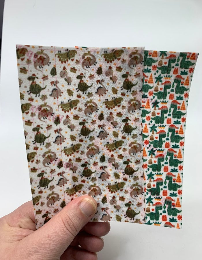 Christmas Dinosaurs Tubie Tape