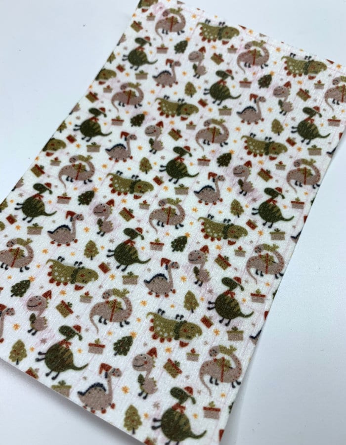Christmas Dinosaurs Tubie Tape