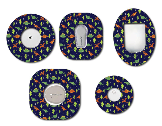 Dinosaurs and Cactus CGM Patch