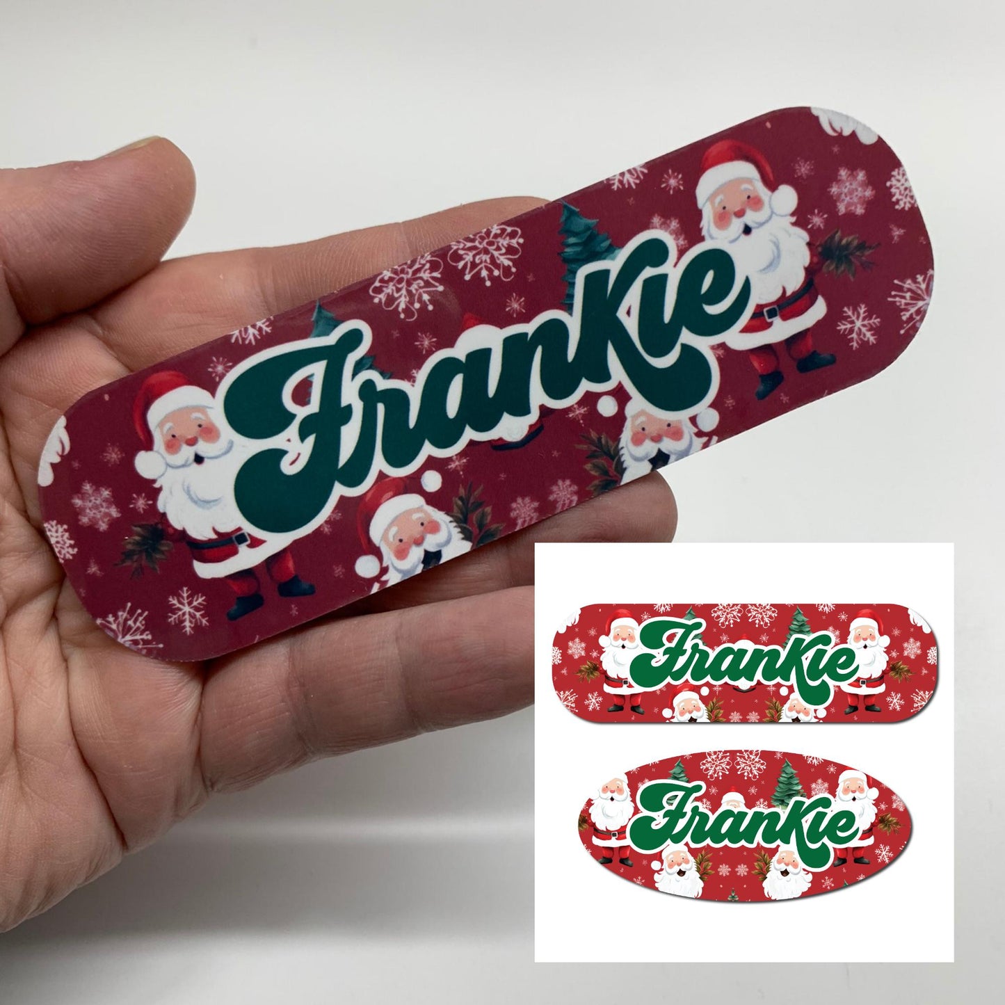 Classic Santa Claus Christmas Infinity or Kangaroo Joey Feeding Pump Decal