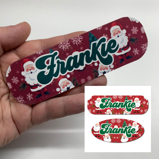 Classic Santa Claus Christmas Infinity or Kangaroo Joey Feeding Pump Decal