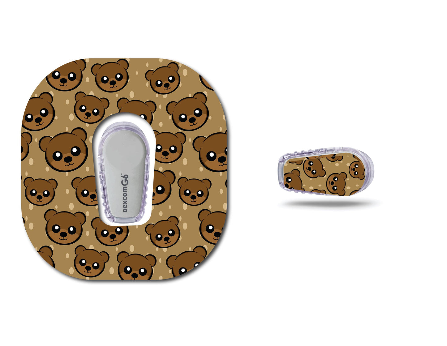 Cute Bears Set CGM Patch