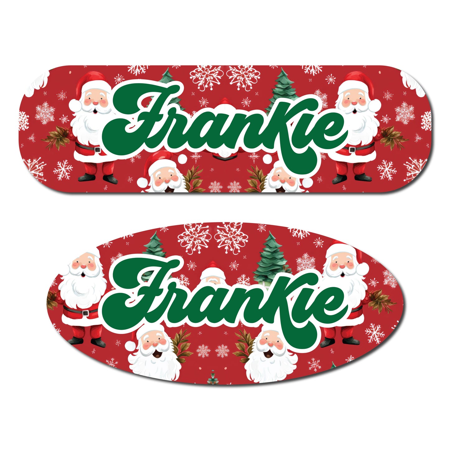 Classic Santa Claus Christmas Infinity or Kangaroo Joey Feeding Pump Decal