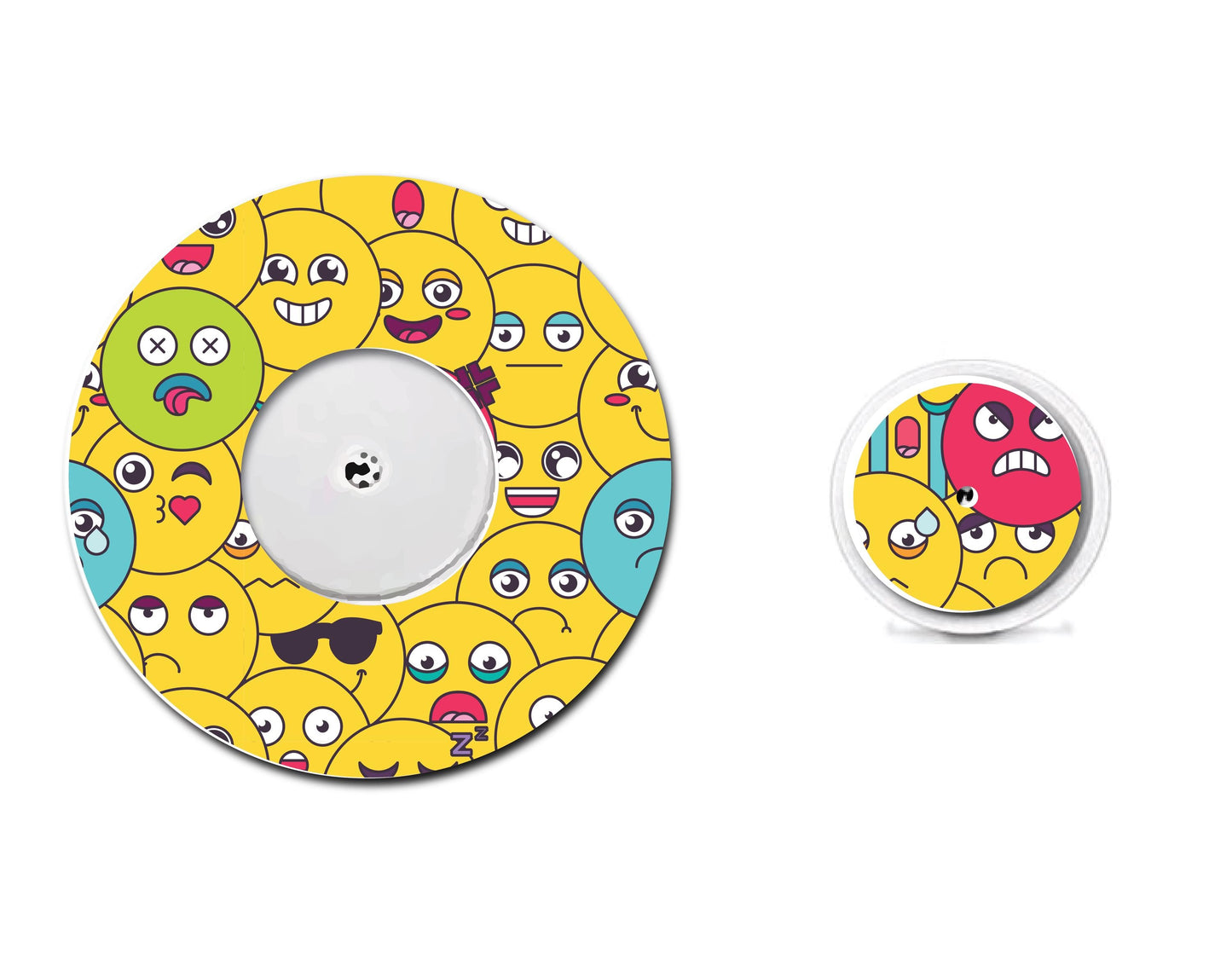 Emojis Continuous Glucose Monitor (CGM) Decorative Set