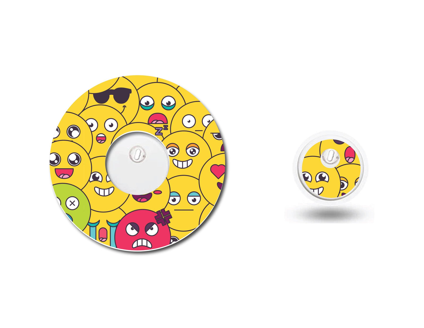 Emojis Continuous Glucose Monitor (CGM) Decorative Set