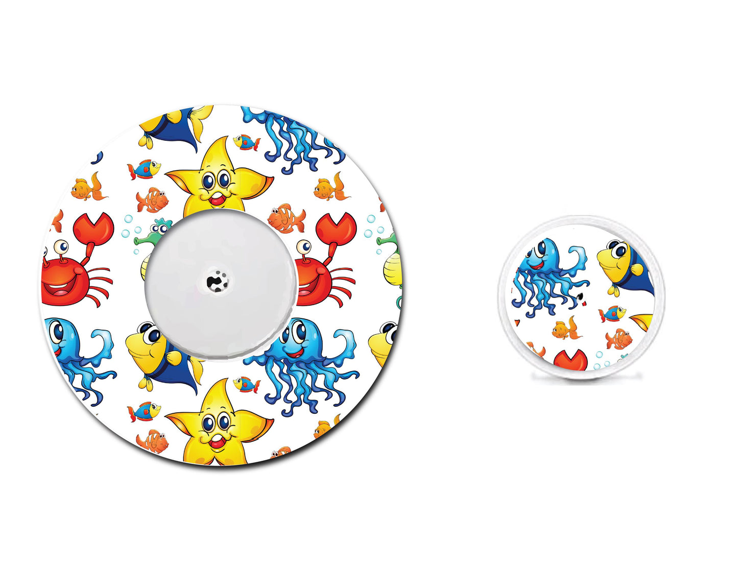 Sea Animals Continuous Glucose Monitor (CGM) Set