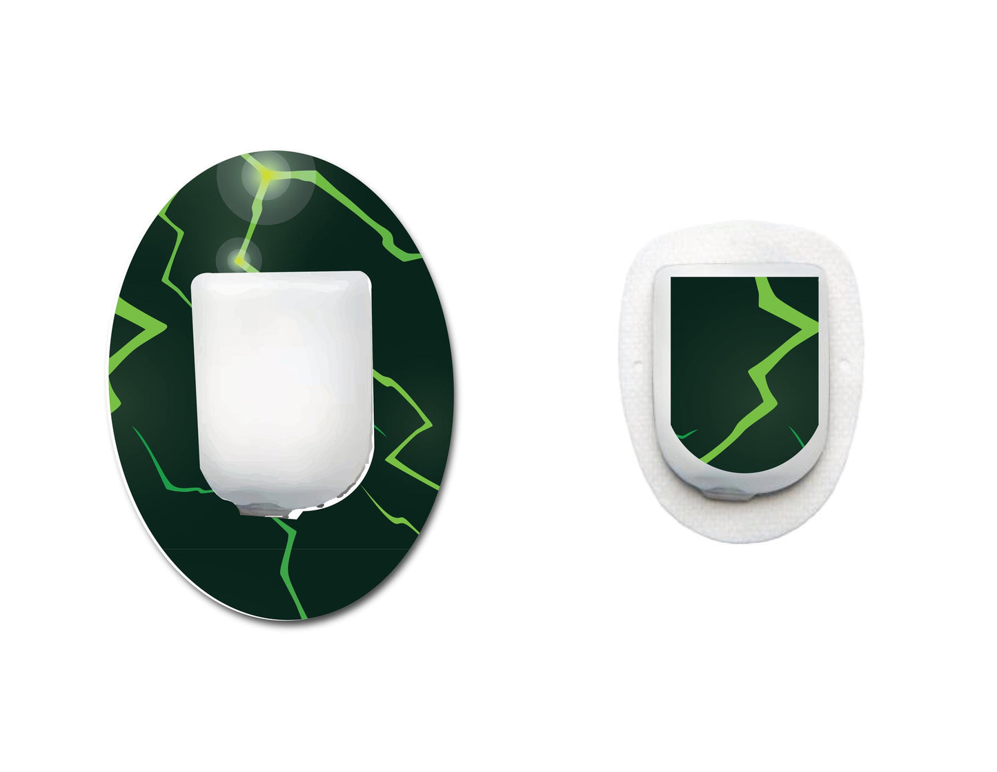Lightening Green Continuous Glucose Monitor (CGM) Set